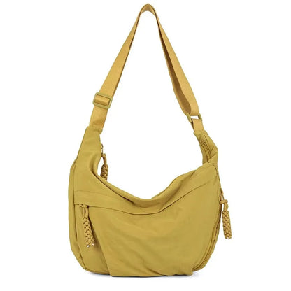 High Capacity Nylon Crossbody Messenger