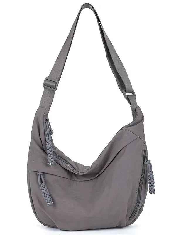 High Capacity Nylon Crossbody Messenger