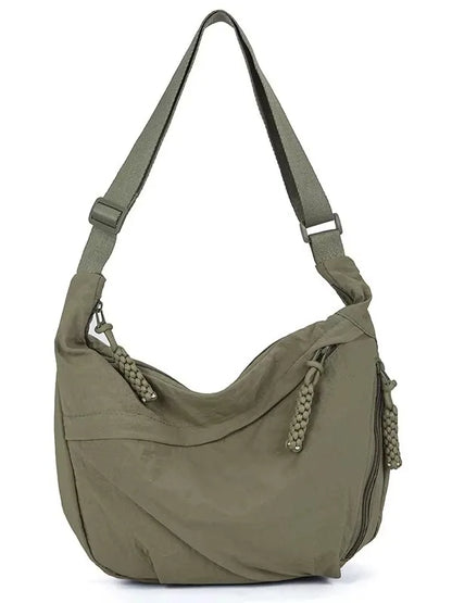 High Capacity Nylon Crossbody Messenger