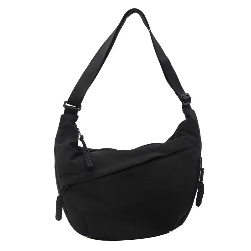 High Capacity Nylon Crossbody Messenger