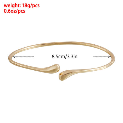 Minimalist Open Adjustable Bracelet