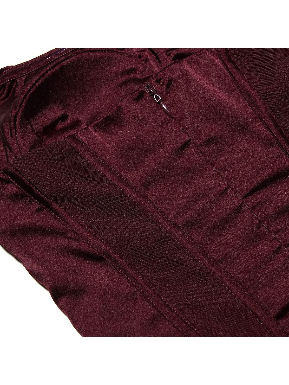 Bandeau Tube Ribbon Backless Bodycon Dress