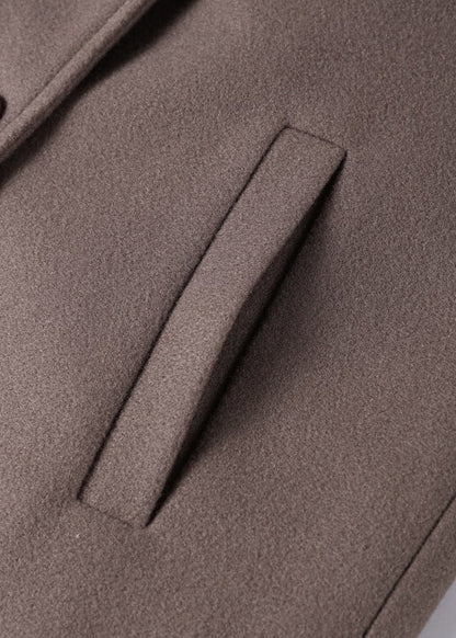 Stella Oversized Double-Breasted Wool Coat