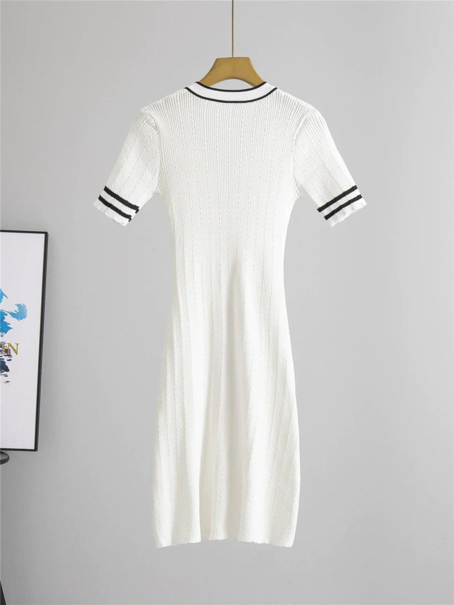 White – Slim Fit Bodycon Dress