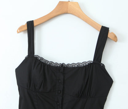 Black – Hot Girl Fitted Cami Dress