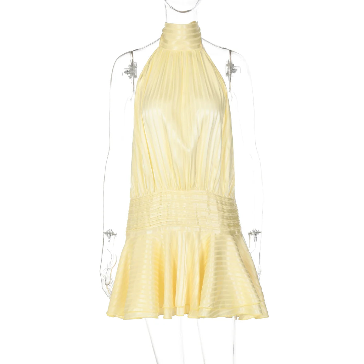 Nathaly Halter Mini Dress
