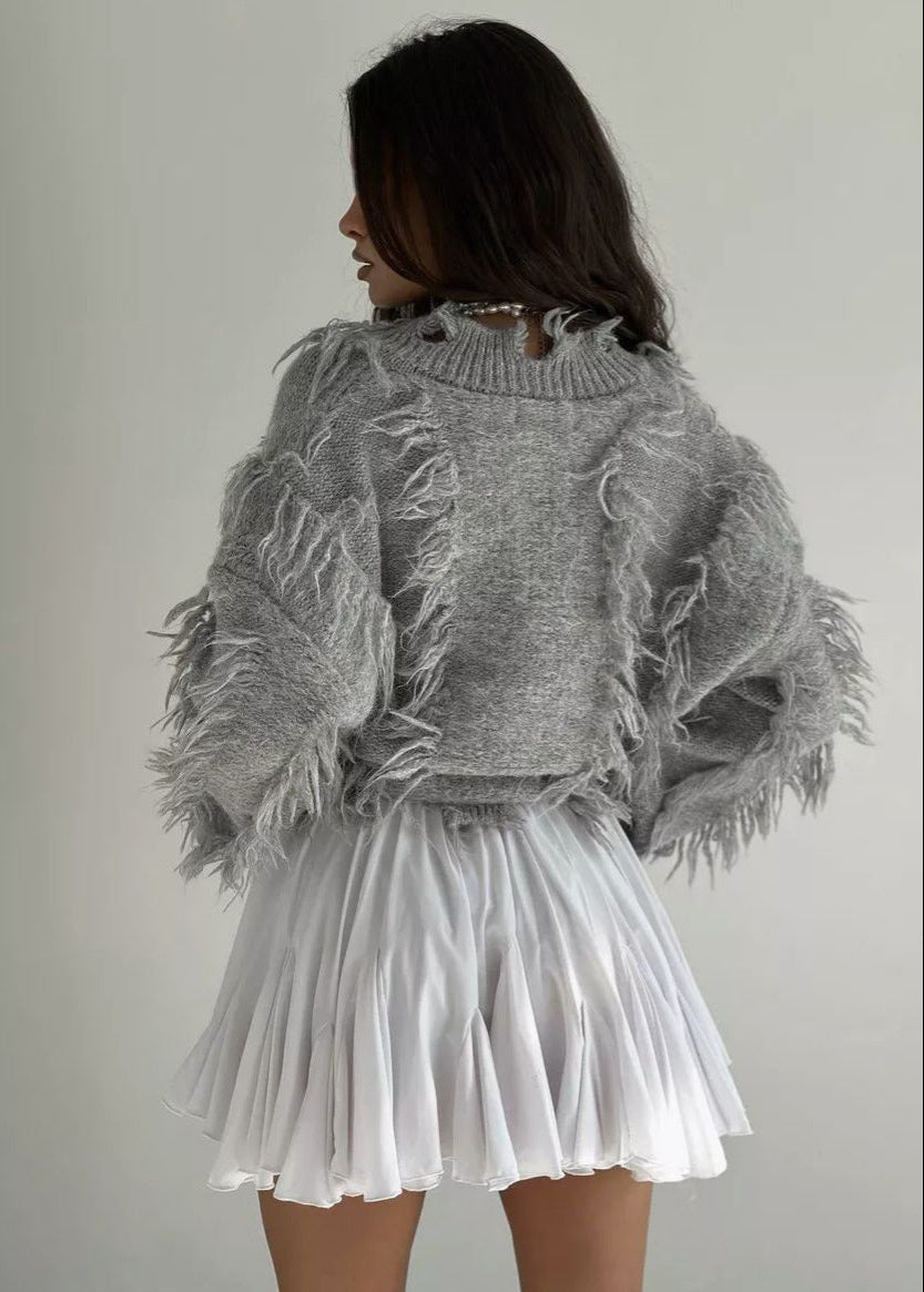 Fringe Knit Sweater
