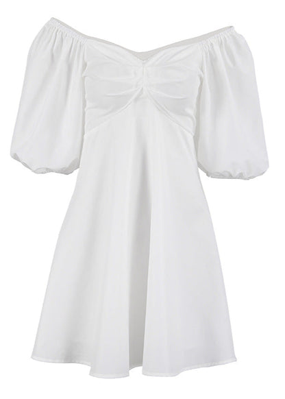 Aria - Contrast Panel Mini Dress