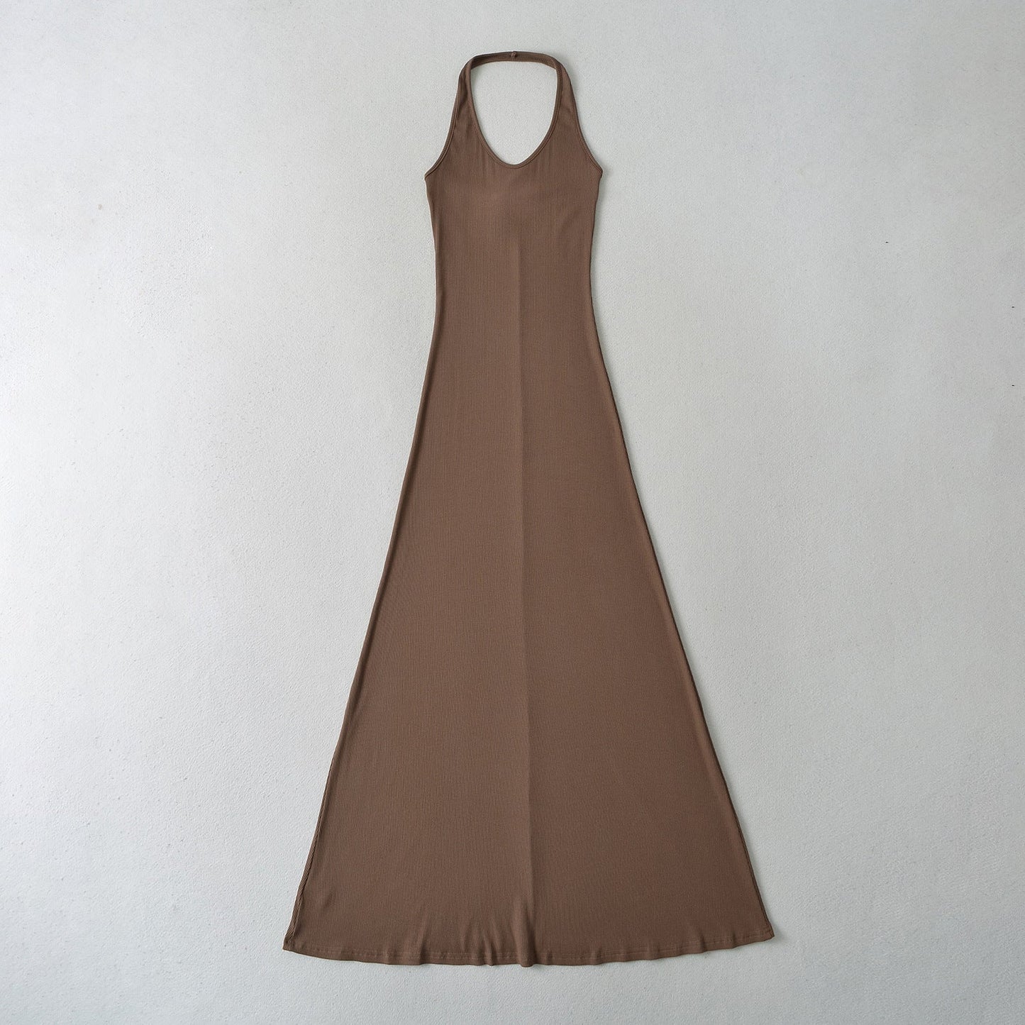 Coffee – Sexy High-Waisted Slim Dress
