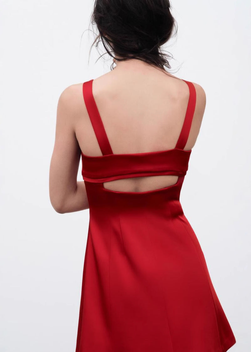 Cutout Bustier Mini Dress