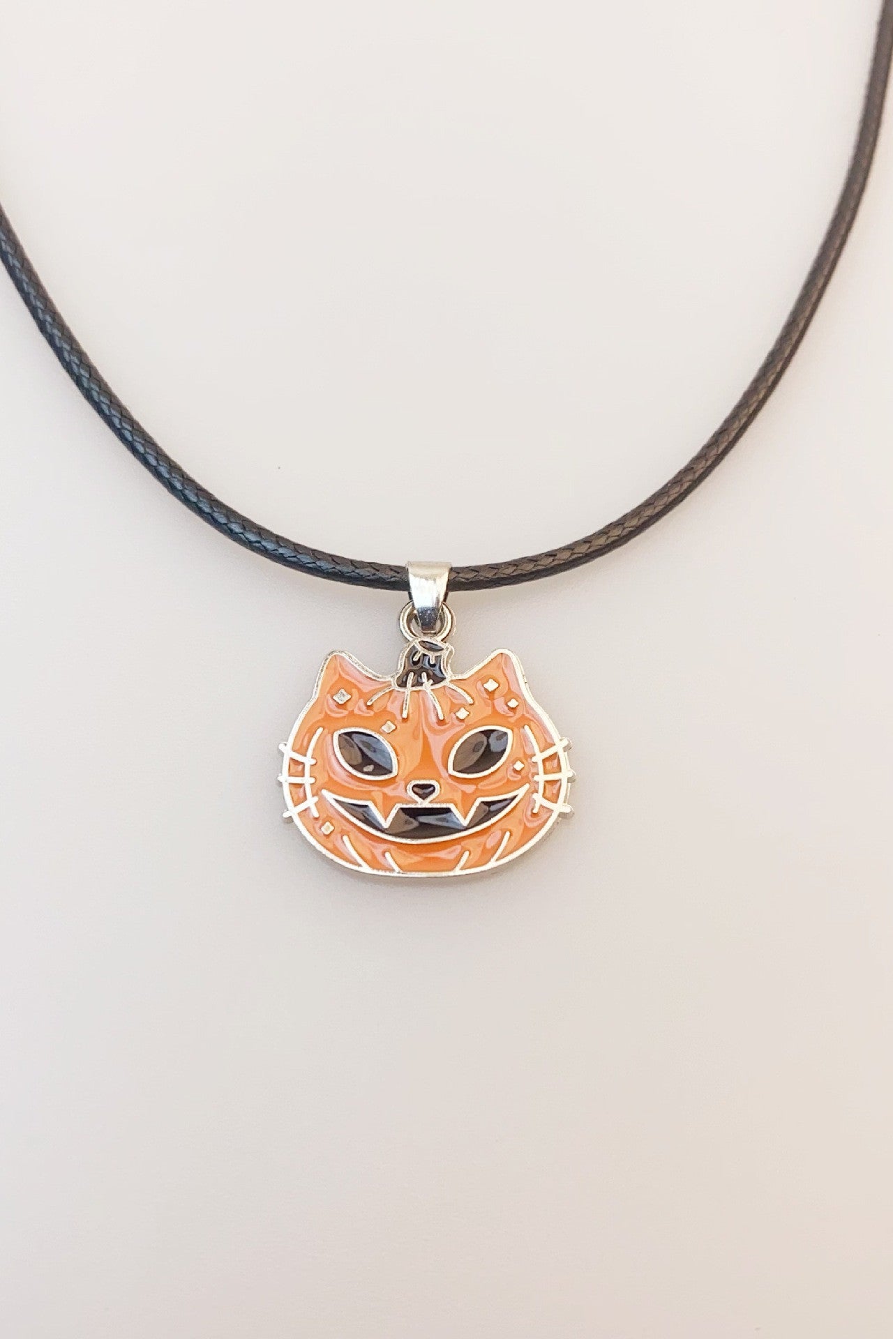 Halloween Enamel Necklace