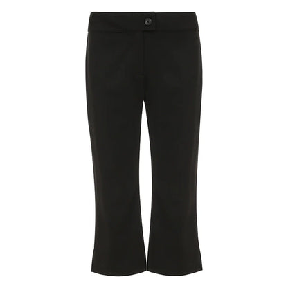 Novalynn Slit Hem Midi Pants