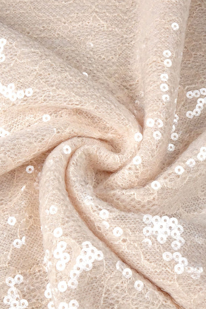 Eartha One Shoulder Floral Sequin Maxi Dress