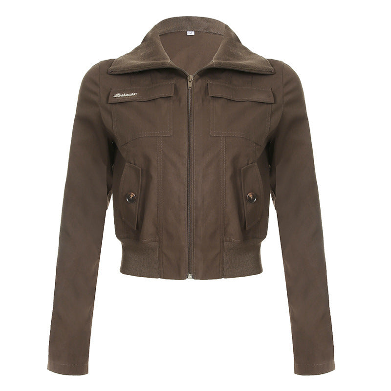 Carlynn Striped Bomber Jacket