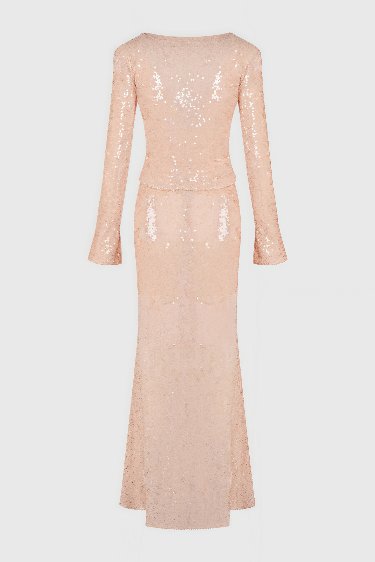 Jacksda Sequined Fishtail Maxi Dress Set