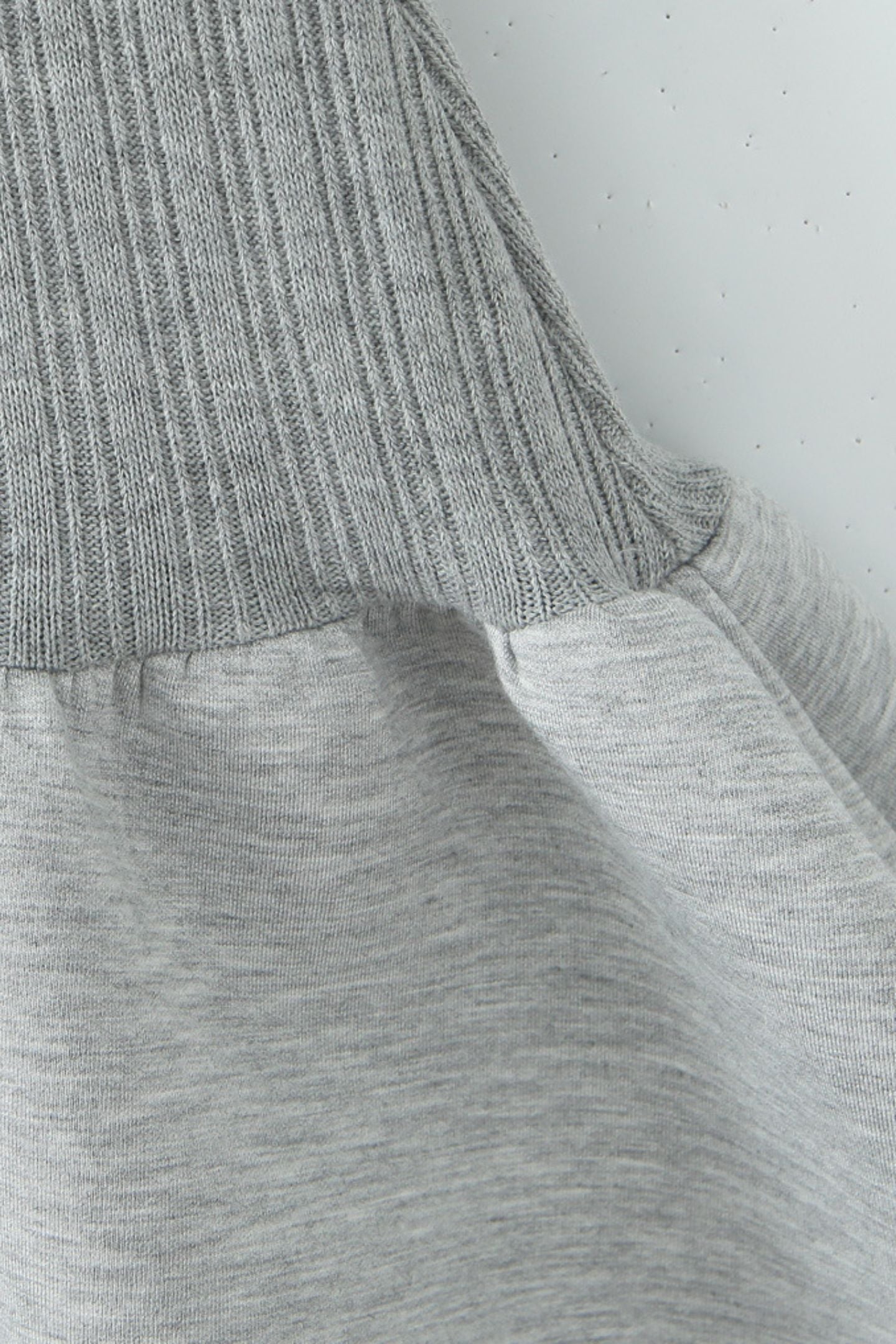 Polo Collar Short Sleeve Knit Mini Dress