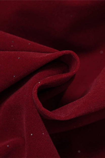 Marguerite Velvet Corset Mini Dress