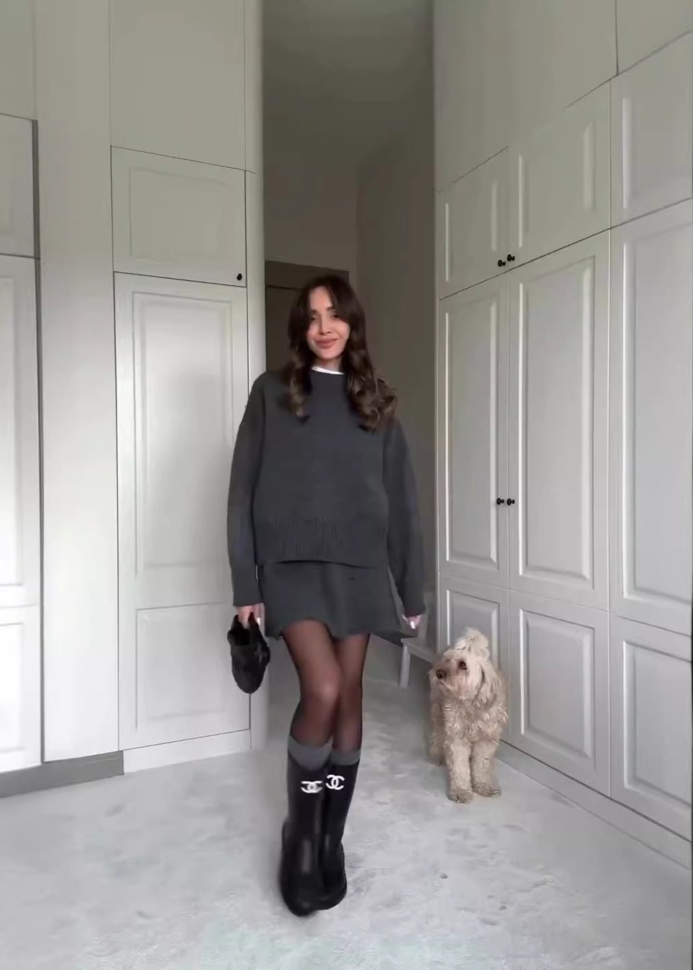 Harper - Knit Sweater and Skirt Set