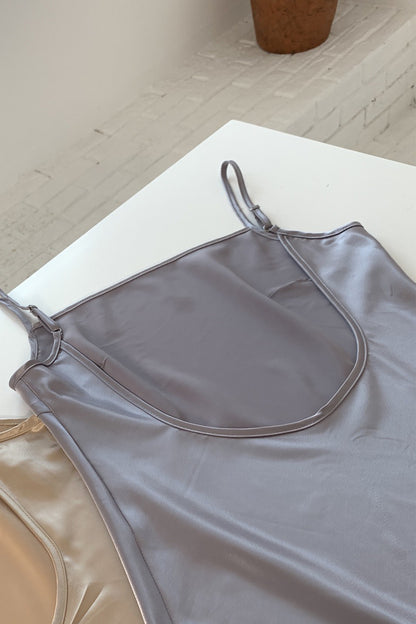 Claire Sheer Organza Puff Sleeve Midi Dress