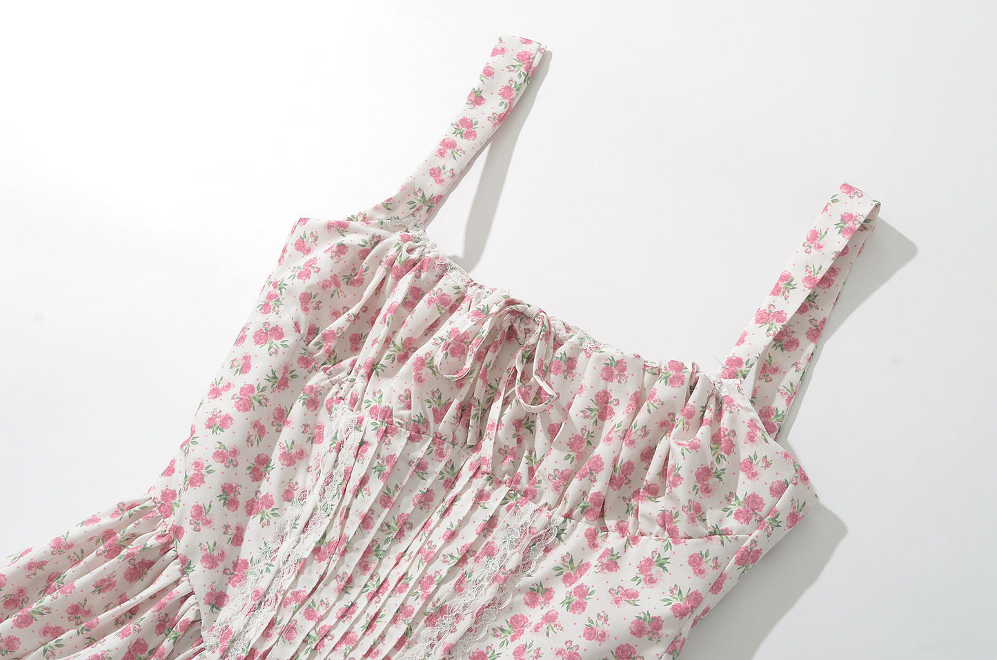 Floral - Spaghetti Strap Sexy Dress