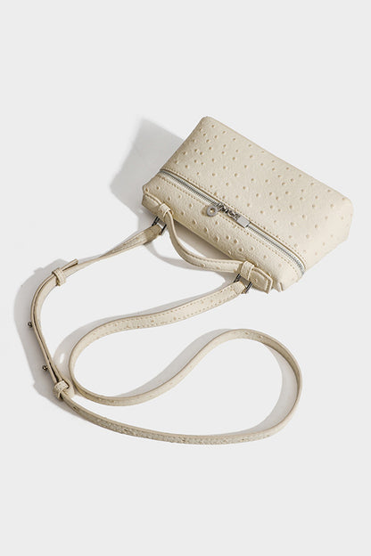 Artificial Leather Crossbody Bag