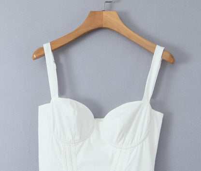 White – Sexy Backless Tie-Strap Dress