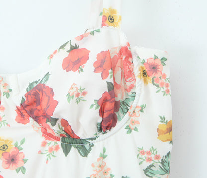 Floral – Backless Spaghetti Strap Dress