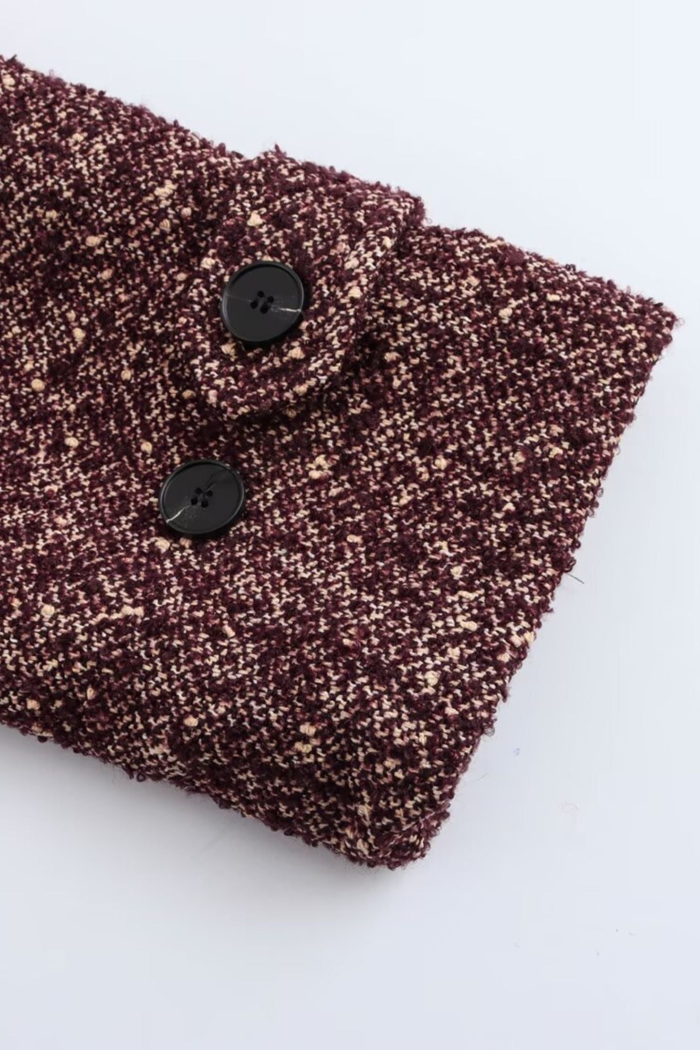 Hedy Textured Woven Cocoon Overcoat