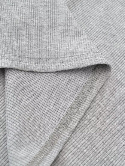 Gray - Sexy Hot Girl Bodycon Strap Dress