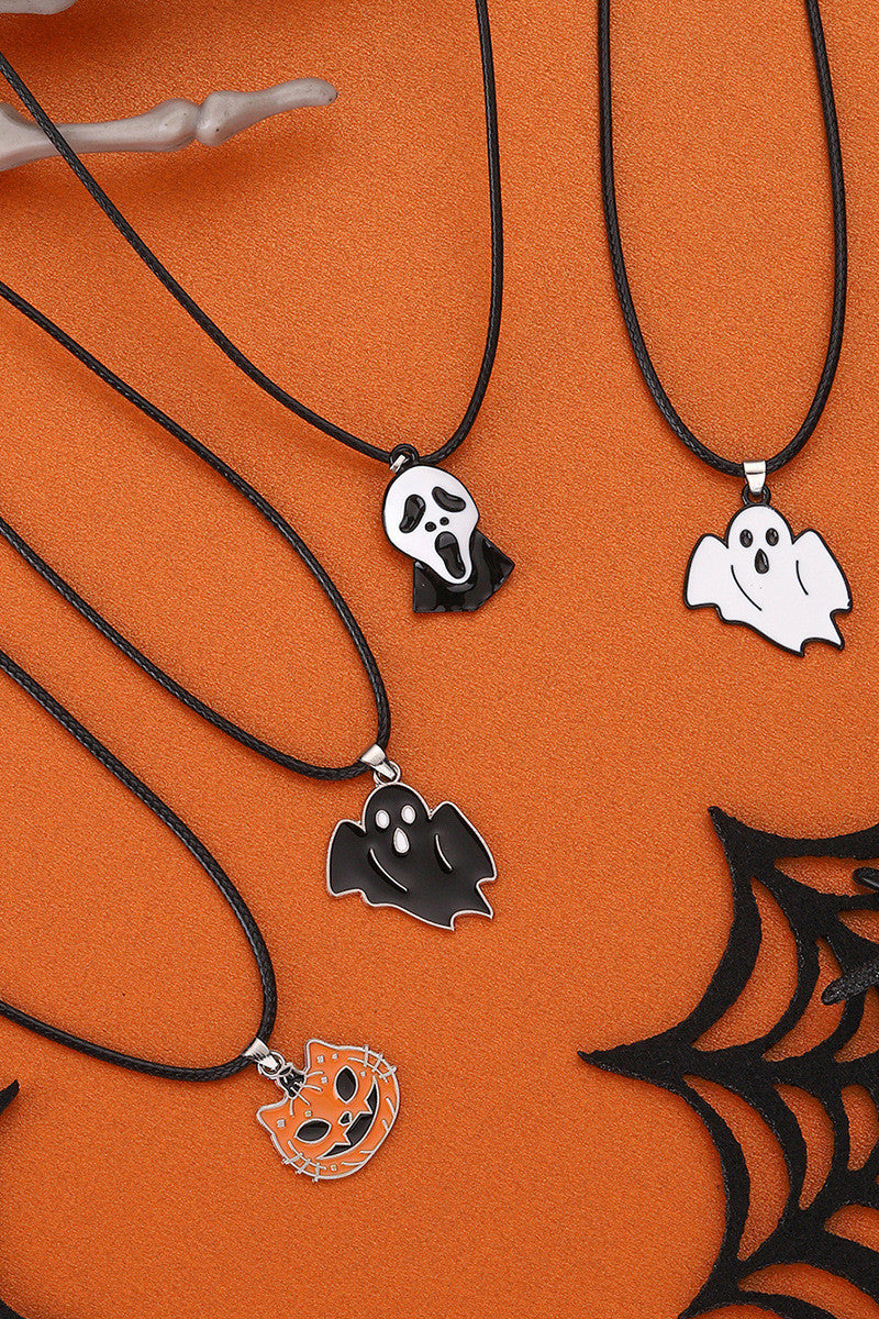 Halloween Enamel Necklace