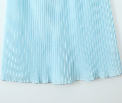 Blue – Strapless Slim-Fit Bodycon Dress