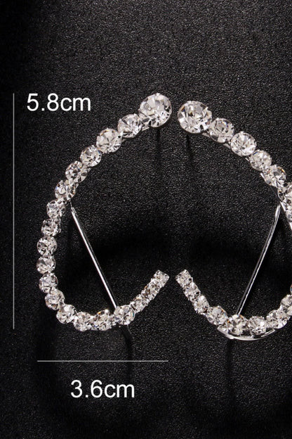 Diana Contour Diamond Single Earring