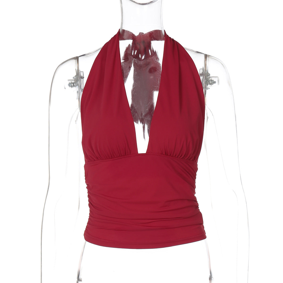 Jayana Deep Neck Halter Top