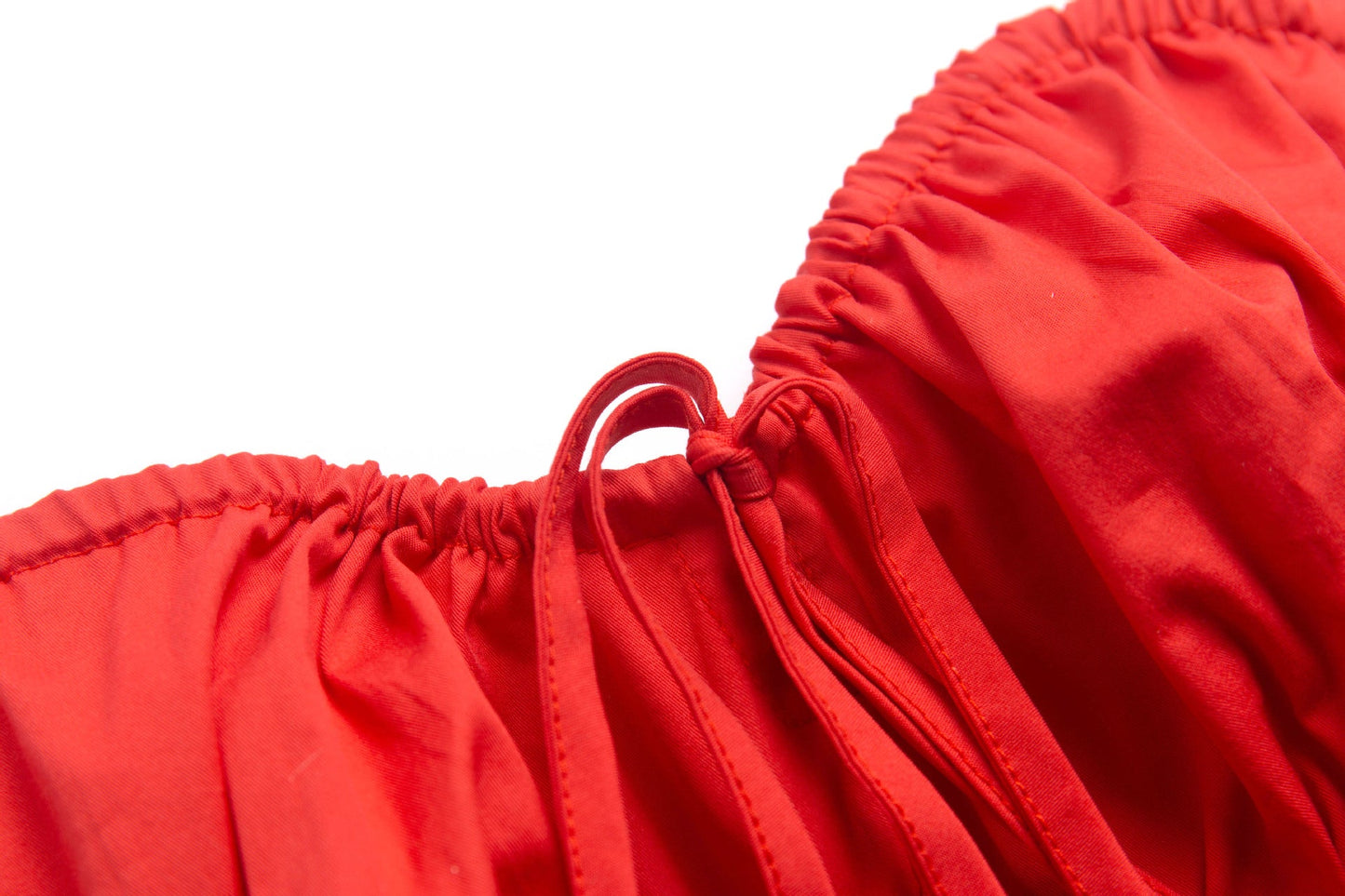 Red - Backless Bodycon Spaghetti Strap Dress