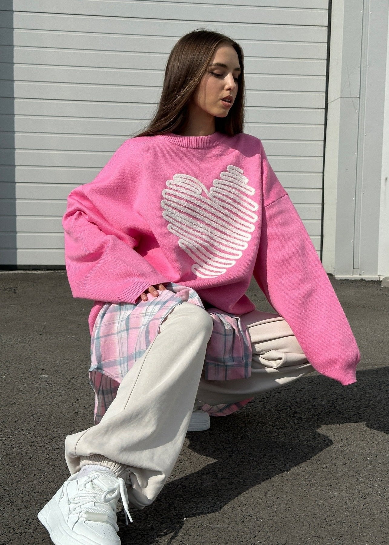 Heartfelt Charm Knit Sweater