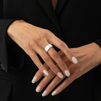Unisex Irregular Geometric Open Knuckle Ring