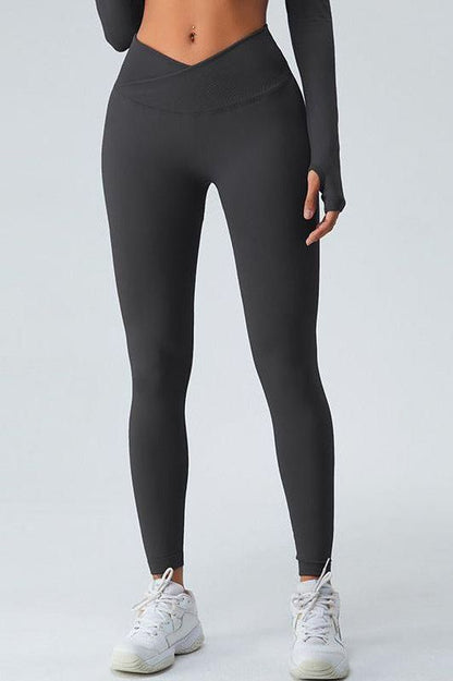 Hgh-waisted butt lift yoga leggins