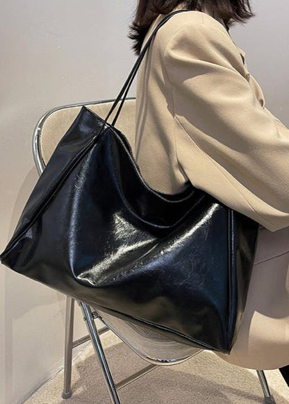 Glossy-Luxe Tote