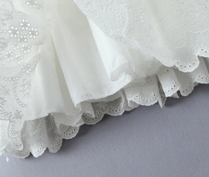 White – Slim Fit Waist-Cinching Sexy Dress