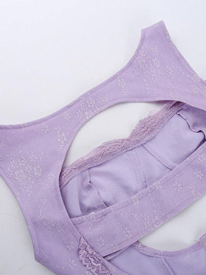 Backless Hip Elegant Cutout Slim Lace Dress