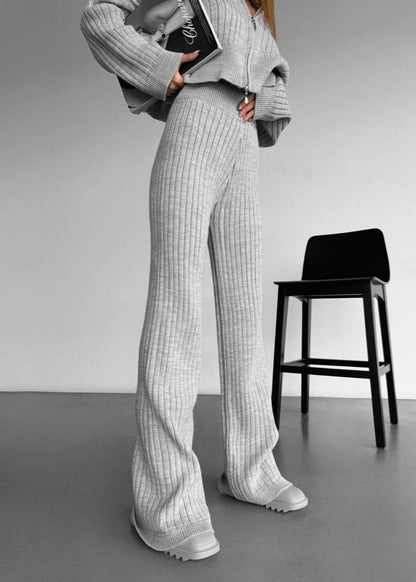 Ribbed Knit Lounge Set