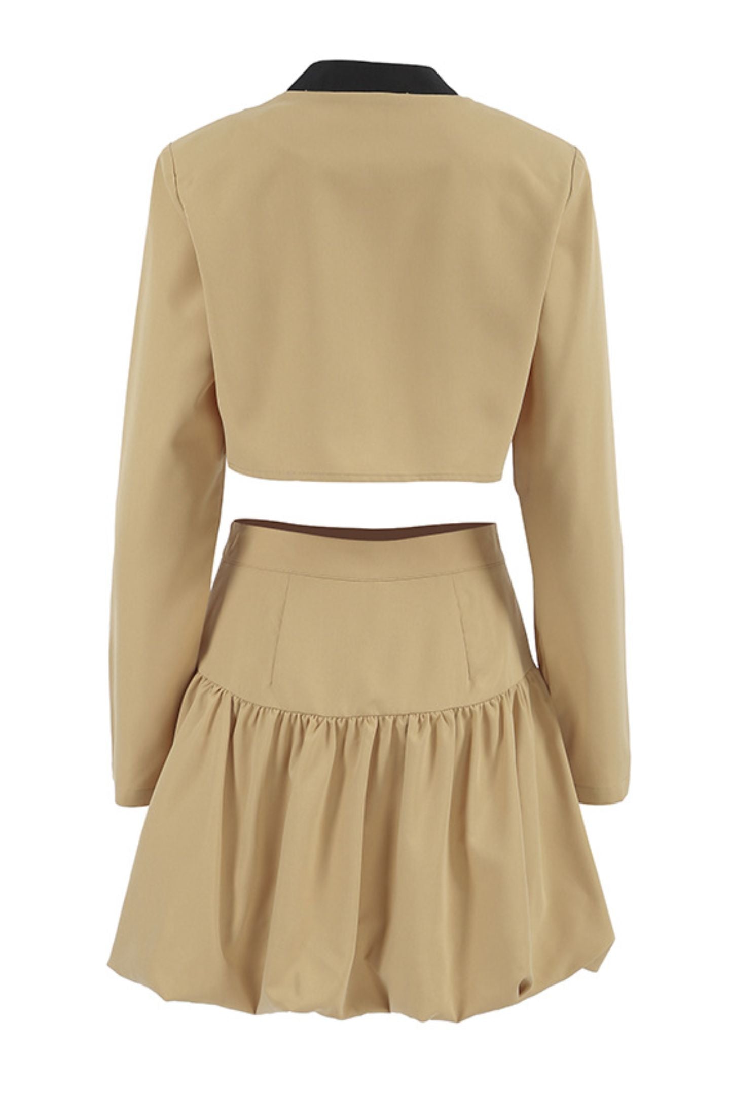 Madeline Cropped Jacket & Bubble Skirt Set