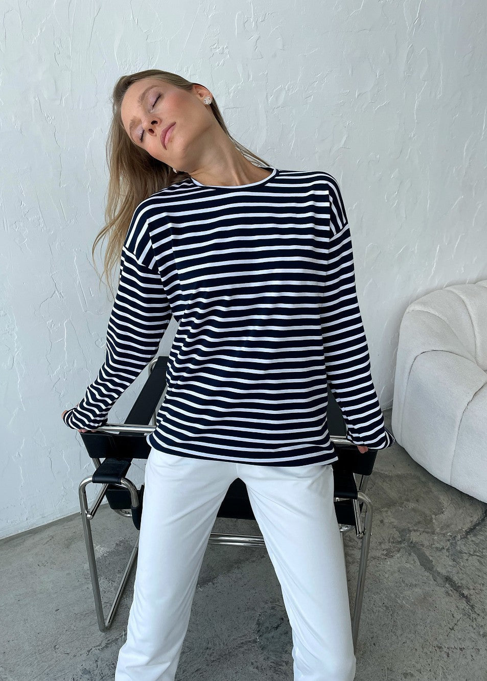 Harborline Stripe - Long Sleeve Breton Top