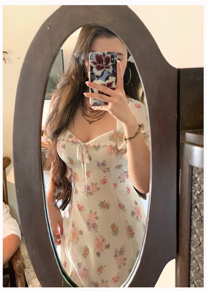 Magnolia Scent Embroidered Maxi Dress Graceful 2025 Floral Edition