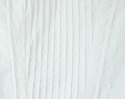White - Slim Fit Spaghetti Strap Princess Dress