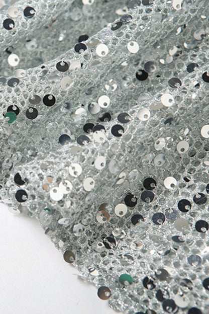 Zora Sequins Crochet Maxi Dress