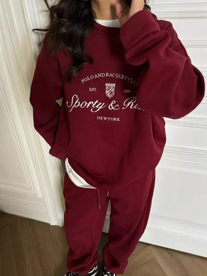 Kylynn Oversized Graphic Sweatshirt