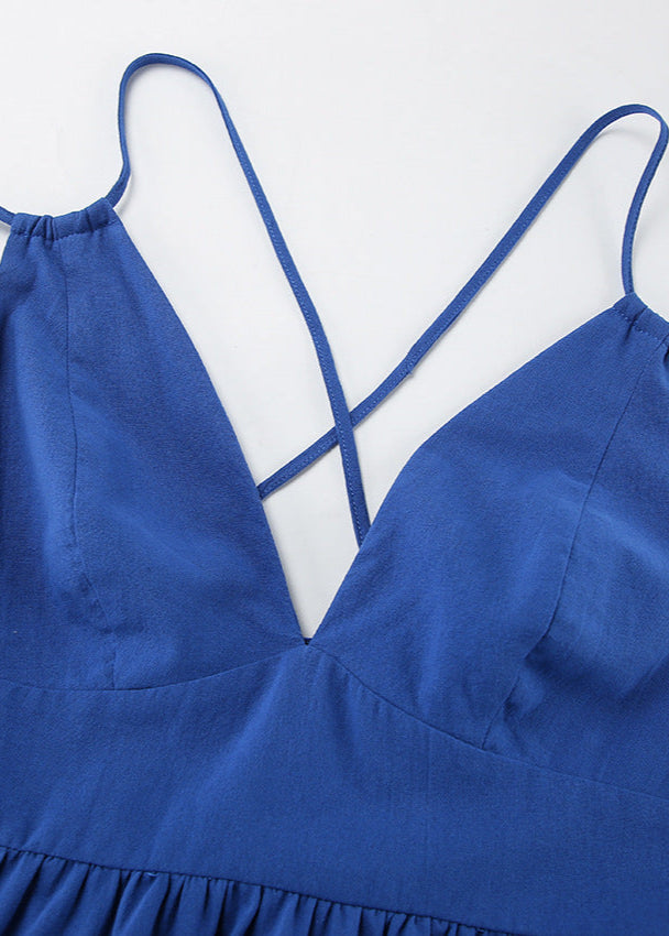 Celeste - Strappy Tiered Maxi Dress