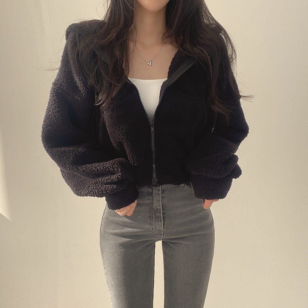 Kalli Plush Zip Hoodie