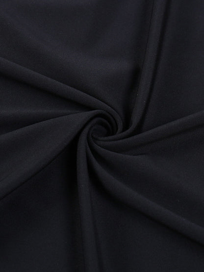 Cowl Neck Spaghetti Strap Corset Ruched Waist Mermaid Maxi Dress
